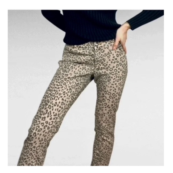 Cache Denim - Cache leopard pants 8